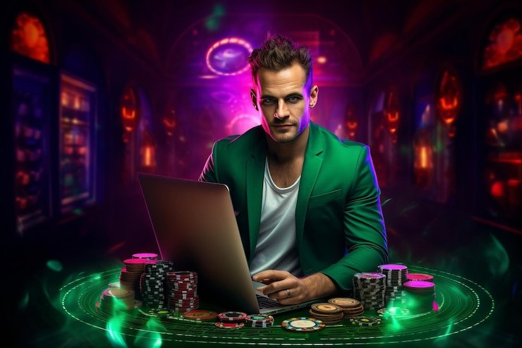 Antarmuka responsif Big Time Gaming di perangkat mobile dan desktop